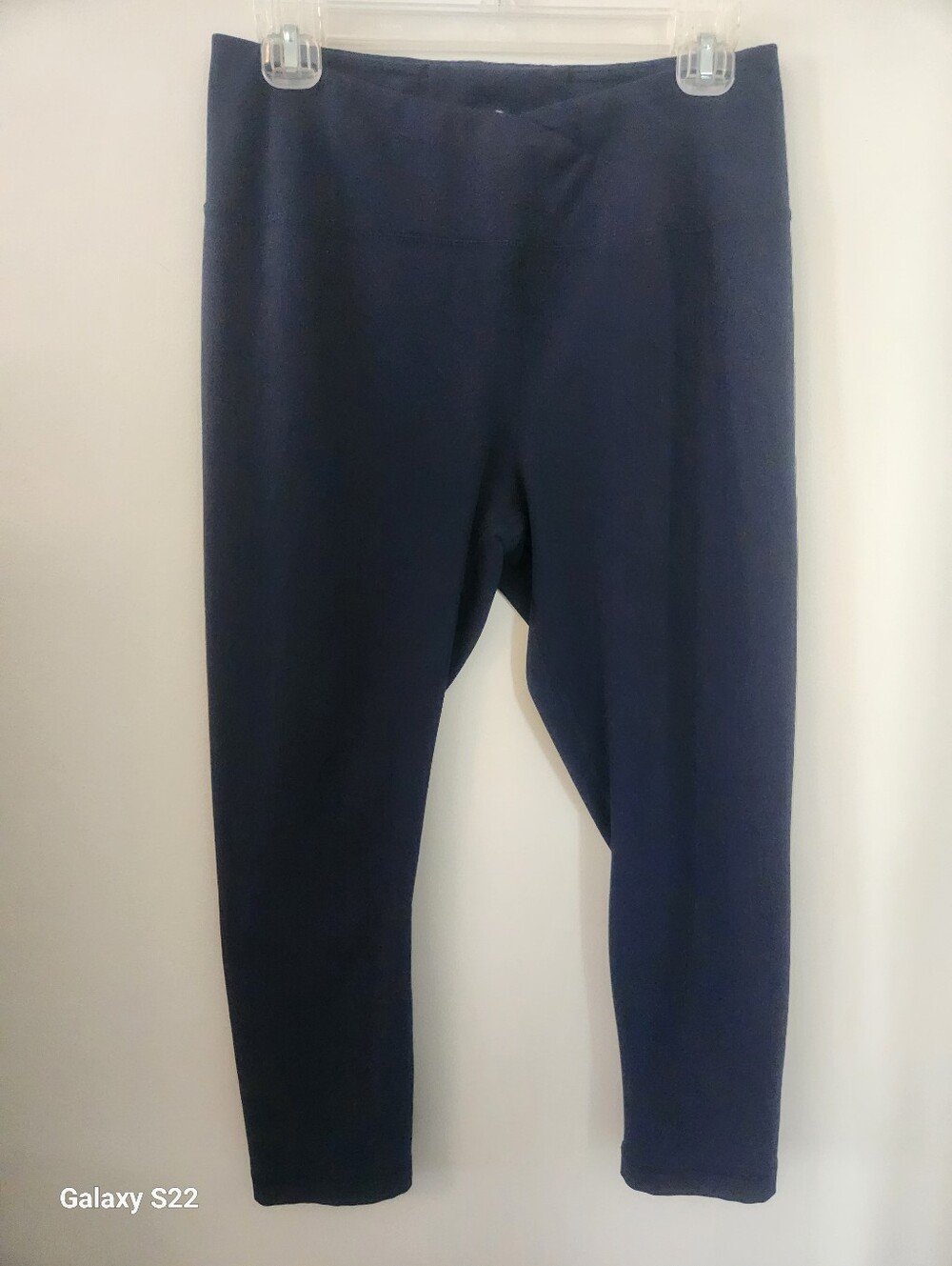 90 Degree By Reflex Navy Active Leggings